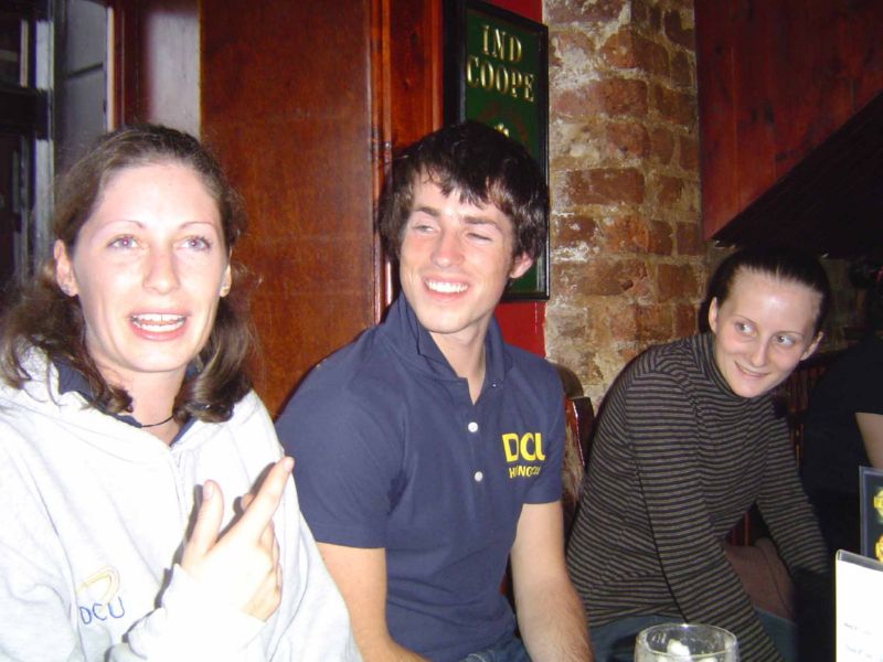 Niamh, Arron and Carolin.